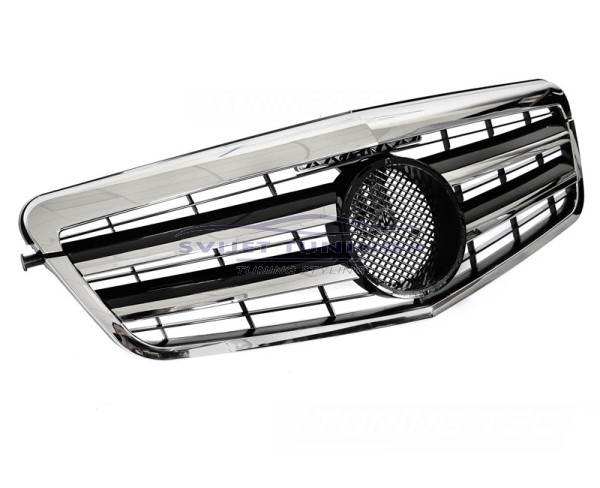 MASKA ZA MERCEDES BENZ E KLASA W212  -  KROM / CRNA