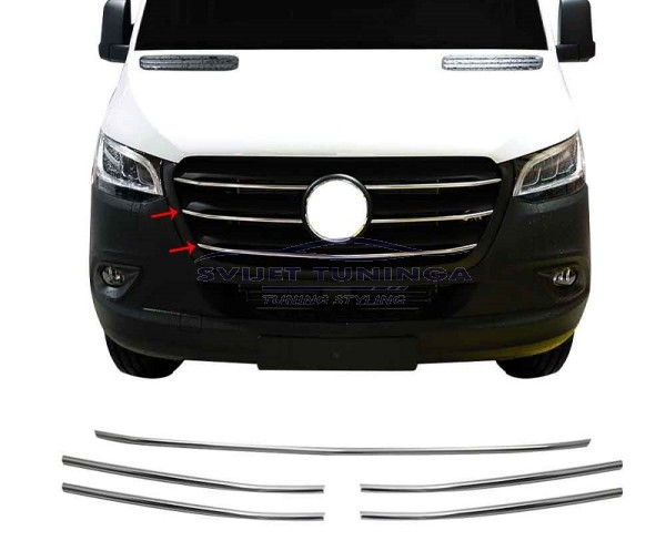 UKRASNE LAJSNE PREDNJE MASKE ZA MB SPRINTER W907
