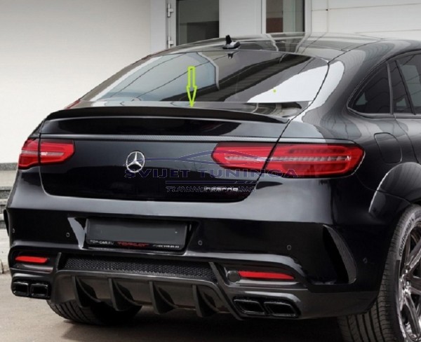LIP BUNKERA ZA MERCEDES BENZ GLE COUPE C292 -  CRNI