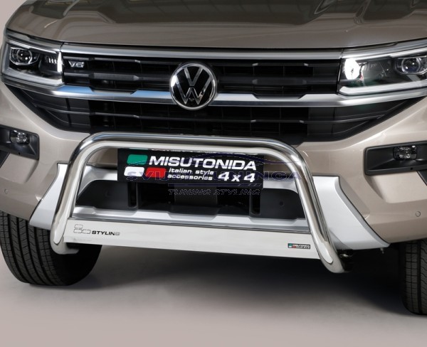 BULL BAR- PREDNJA ZAŠTITA ZA VW AMAROK II - INOX SJAJ