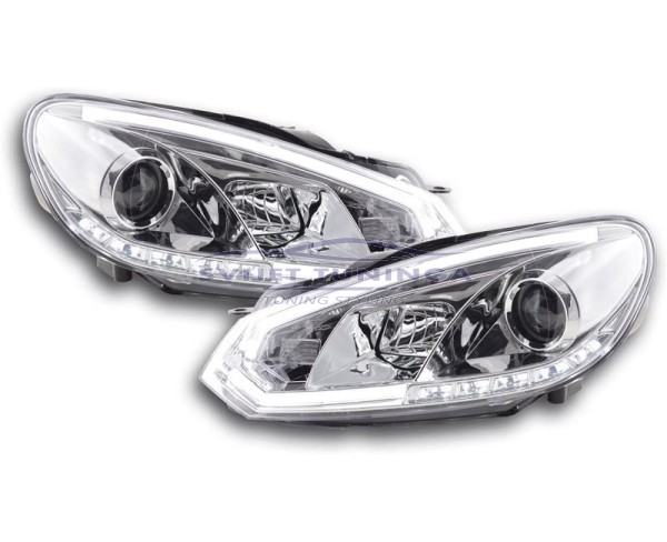 SPORTSKI FAROVI ZA VW GOLF VI  - TUBE IZGLED - KROM