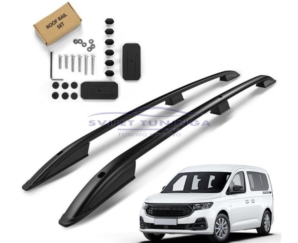 UZDUŽNI KROVNI NOSAČI ZA FORD CONNECT III L1 - CRNI