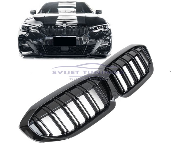 SPORTSKA MASKA ZA BMW SERIJA 3 G20/G21  - SJAJNA/CRNA