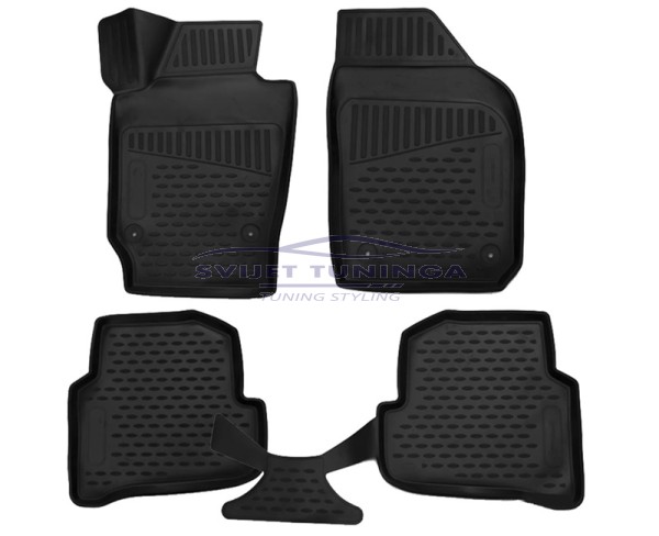 PREMIUM 3D GUMENI AUTO TEPISI ZA SKODA FABIA III