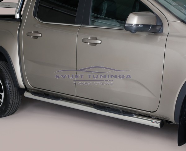 OKRUGLE BOČNE STEPENICE ZA VW AMAROK II - S CERTIFIKATOM