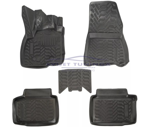 PREMIUM 3D AUTO TEPISI ZA DACIA DUSTER III 4WD