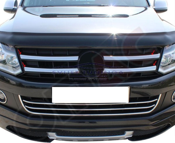 UKRASNE LAJSNE PREDNJE MASKE ZA VW AMAROK - ŠIROKE