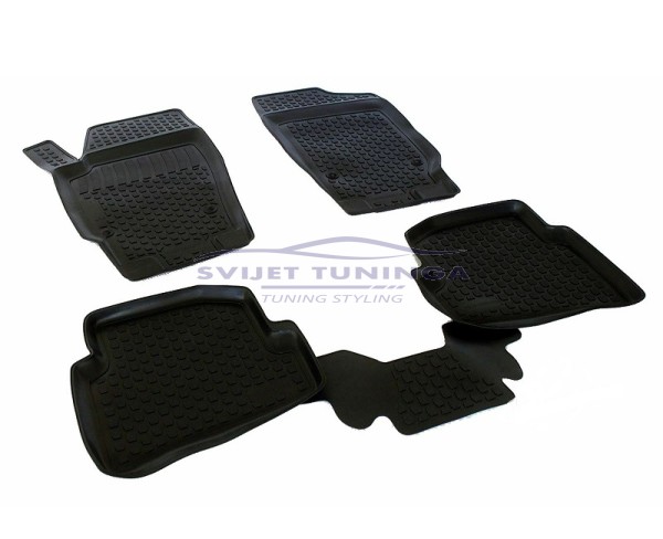 PREMIUM 3D GUMENI AUTO TEPISI ZA VW POLO 6C
