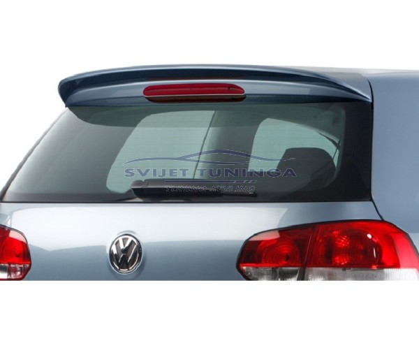 KROVNI SPOJLER ZA VW GOLF 6 - CERTIFIKAT
