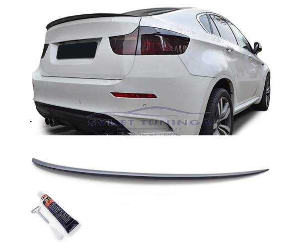 LIP BUNKERA ZA BMW X6 E71 - CARBON IZGLED