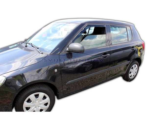 BOČNI VJETROBRANI -DEFLEKTORI ZRAKA ZA SKODA FABIA II HTB
