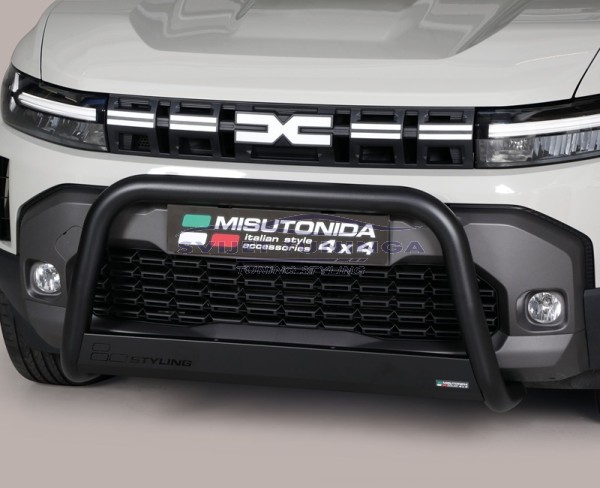 BULL BAR - PREDNJA ZAŠTITA ZA DACIA DUSTER III - CRNI