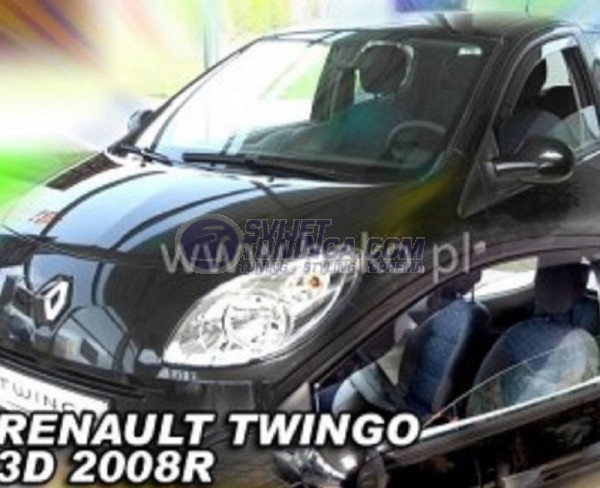 Bočni vjetrobrani-deflektori zraka za Renault Twingo 2