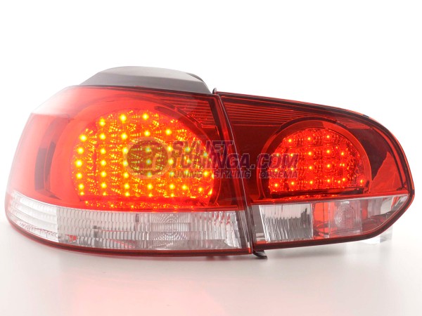 LED LAMPE ZA VW GOLF 6 - CRVENE
