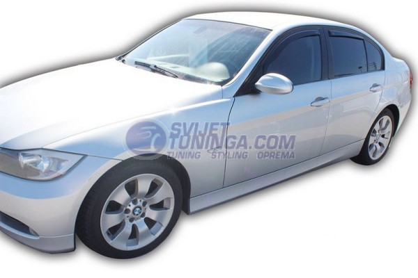 Bočni vjetrobrani-deflektori zraka za BMW serija 3 E90 limuzina