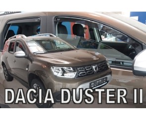 Bočni vjetrobrani-deflektori zraka za Dacia Duster II