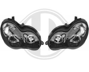 ANGEL EYES FAROVI ZA MERCEDES BENZ C KLASA W203 - CRNI