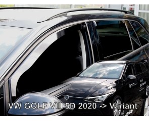 Bočni vjetrobrani-deflektori zraka za VW Golf VIII karavan