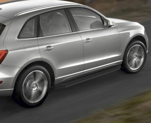 BOČNE STEPENICE ZA AUDI Q5 8R - CRNE- S CERTIFIKATOM 