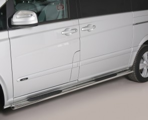 OVALNE BOČNE STEPENICE ZA MERCEDES VITO/V KLASA W447 L1 - S CERTIFIKATOM 