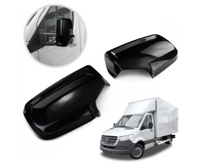 CRNI POKLOPCI RETROVIZORA ZA MERCEDES SPRINTER W907 - KAMION