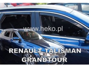 Bočni vjetrobrani-deflektori zraka za Renault Talisman karavan