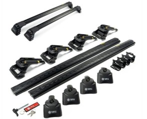 POPREČNI KROVNI NOSAČI ZA FORD CONNECT III - CRNI